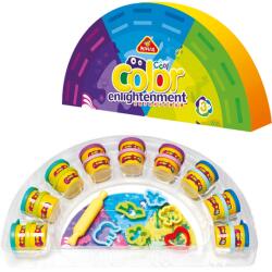  Set mare de plastilină 18 bucăți culori reci (SK22FMT-0016)