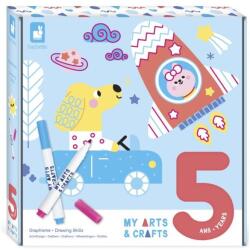 Janod My arts&crafts Set creativ Pregătire pentru scriere de la 5 ani (J07745)