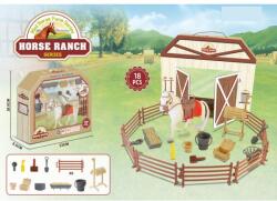  Cal de fâneață cu accesorii 18 buc (SK31SY-1208-108) Figurina