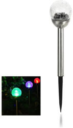 D-iL Led СОЛАРНА ЛАМПА 0.06w rgb СТЪКЛО СФЕРА ip44 d-il (3800232866668)