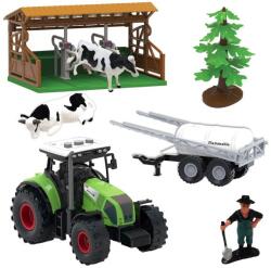  FARM SERVICE - Set de joacă fermă 7 buc cu lumini și sunete (SK21H-28K) Figurina