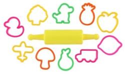 Teddies Cutter NARA/cutter cu rola de plastic 11 buc (TD00110028)