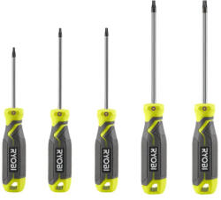 RYOBI КОМПЛЕКТ МАГНИТНИ ОТВЕРТКИ 5 БРОЯ torx ryobi rhsdst5 (4892210225153)