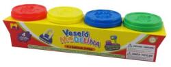 MAC TOYS Plastilină 4x 140g diverse culori (M4411031)