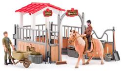 Faunica Mică grajd cu cal și accesorii (OLP101096038) Figurina