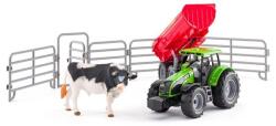 Faunica Tractor cu taur (OLP101096041) Figurina