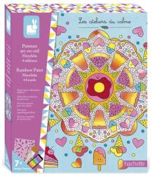 Janod Atelier Set Maxi Pictură Curcubeu Mandale de la 7 ani (J07992)