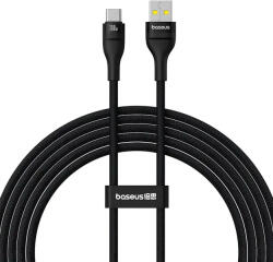 Baseus Кабел Baseus Flash 2, USB-A / USB-C, 100W, 2m, черен (P10311804111-01)