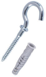 Fischer УНИВЕРСАЛЕН ДЮБЕЛ С КУКА Ф6x35ММ 4 БРОЯ fischer ux rh k (4006209946190)