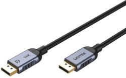 Unitek Кабел DisplayPort Unitek C1628GY01-1M Черен Сив 1 m (C1628GY01-1M)