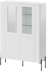 Cama meble Шкаф витрина Cama VERA 110x40x160 бял мат (471009)