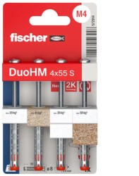 Fischer МЕТАЛЕН ДЮБЕЛ ЗА КУХИНИ Ф6Х55ММ FISCHER DuoHM 4x55 S (4048962523928)