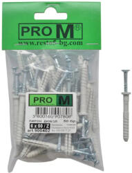 Pro m ПИРОН-ДЮБЕЛ Ф6Х50ММ 50 БРОЯ pro m (3800160907808)