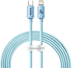 Baseus Кабел Baseus Crystal Shine, USB към Lightning, 2.4A, 20W, 2m, Fast Cha (CAJY001403)