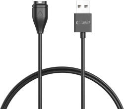 Tech-protect MC04 UltraBoost USB-A кабел за часовник Garmin 1m - черен (5906302368891)