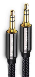 Wozinsky Универсален AUX кабел Wozinsky, 3.5mm мини жак, 3m, черен (WACMJB-3M)
