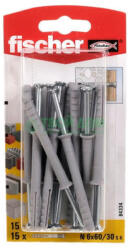 Fischer ДЮБЕЛ-ПИРОН Ф6Х60ММ 15 БРОЯ fischer (8590369843346)
