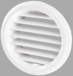 Vents РЕШЕТКА ПЛАСТМАСА ДВОЙНА Ф50 БЯЛА (4823016205001)