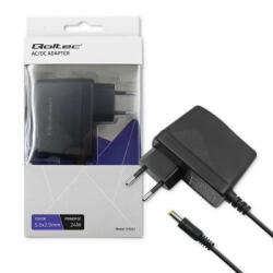 Qoltec 51023 захранващ адаптер/инвертор за вътрешен 24 W черен (51023)