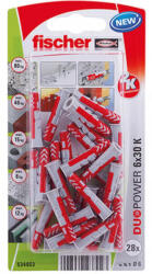 Fischer УНИВЕРСАЛЕН ДЮБЕЛ Ф6x30ММ 28 БРОЯ fischer duopower k nv (4048962237023)
