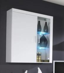 Cama meble Окачена витрина Cama SAMBA бяло/бял гланц (SAMBA 4 BI/BI)
