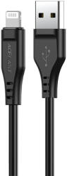ACEFAST Кабел Acefast C3-02, MFI, USB към Lightning, 1.2 m, 2.4 A, черен (C3-02-A-L black)