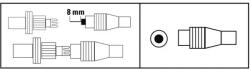 Hama Антенен конектор HAMA Coax plug, Коаксиален мъжко, Бял (205213) - smartx