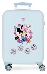  Kézipoggyász (kicsi) Minnie Mouse Virágok kék, 55x38x20cm, 35 l, 4311111