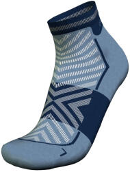 Icebreaker Șosete pentru bărbați Run+ Ultralight Mini Flint Blue/Atlantis M