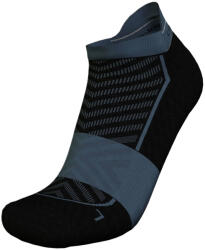 Icebreaker Șosete pentru bărbați Run+ Ultralight Micro Black/Graphite S