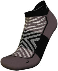 Icebreaker Șosete pentru bărbați Run+ Ultralight Micro Porcini/Black S