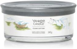 Yankee Candle Signature 5-Wick Tumbler illatgyertya 340 g típus Clean Cotton