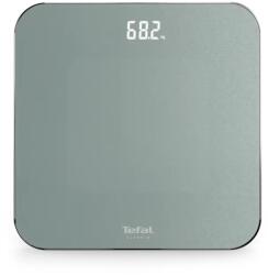 Tefal Електронен кантар Tefal PP1903V0 Classic 3, стъклена платформа, 180kg, дисплей с подсветка, Eucalyptus Metal (PP1903V0)
