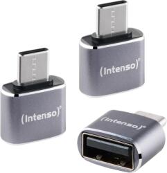 Intenso A480C USB Adapter Grey(3-pack) 7600113 (7600113)