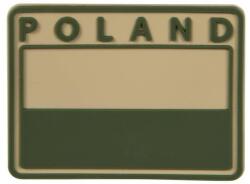 Helikon-Tex Emblemă cu velcro Helikon-Tex steagul Poloniei PVC - Khaki