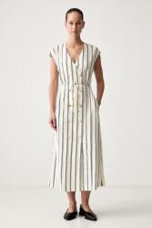 Tommy Hilfiger rochie evazată cu lyocell 9BY2-SUDZOS_01X (WW0WW51013)