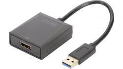 ASSMANN Adaptor USB-A 3.0 la HDMI-A T-M Negru, Digitus DA-70841 (DA-70841)