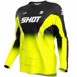 Shot Tricou motocross Shot Draw Clash galben fluo (SHOA04-12D-A03)