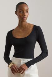 Lauren Ralph Lauren longsleeve pentru femei cu bumbac 9BYA-BUD09P_99X (200980145)