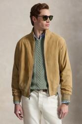 Ralph Lauren geacă de tranziție pentru bărbați din piele întoarsă 9BY2-KUMZW7_81X (710970579)