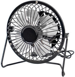 Leziter USB asztali ventilátor irodába, home office munkához és laptop mellé - Leziter Ruen 5W (LAVR-BL)