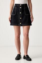 Tommy Hilfiger fustă din denim 9BY2-SDDZWB_59J (WW0WW50008)
