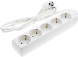 Rebel Prelungitor 5 prize fără întrerupător, cablu 3×1.5mm2, 2m, Rebel URZ3575-2 (URZ3575-2)