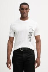 Giorgio Armani pamut póló - fehér XXL - answear - 34 990 Ft