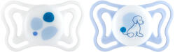 CHICCO Physioforma Light szilikon fogszabályozó cumi blue 2-6 hónap, 2 db