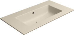 SAPHO Gsi Pura vékonyított kerámia mosdó 82x46 cm csaplyuk nélkül, matt kréta 8885008 (8885008)