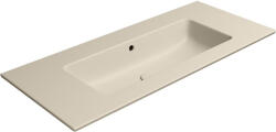SAPHO Gsi Pura vékonyított kerámia mosdó 102x46 cm csaplyuk nélkül, matt kréta 8886008 (8886008)