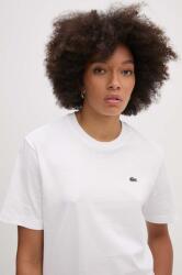 Lacoste női pamut póló - fehér 40 - answear - 25 990 Ft