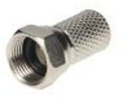 VIRONE ZA-3/S/2 SAT-F csatlakozó 7, 5 mm gumitömítéssel, Cabletech, 2 darab (ZA-3/S/2)