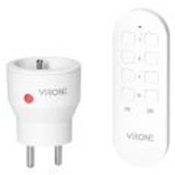 VIRONE RS-10 MINI vezeték nélküli konnektor távirányítóval, 1+1, 2300W (RS-10)